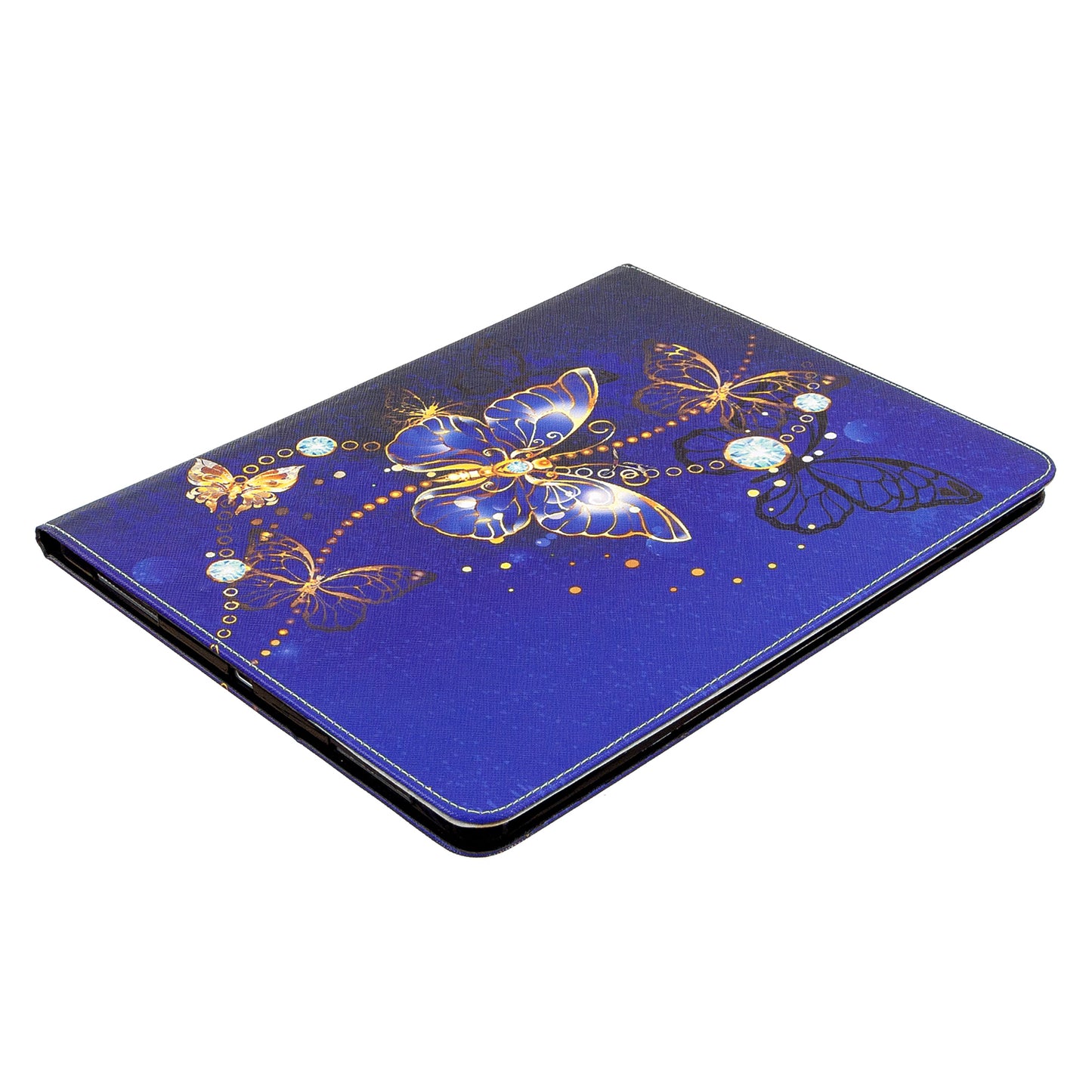 Printing Surface Leather Wallet Stand Case for iPad Pro 12.9-inch (2020)
