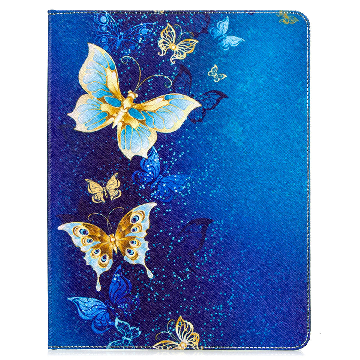 Printing Surface Leather Wallet Stand Case for iPad Pro 12.9-inch (2020)