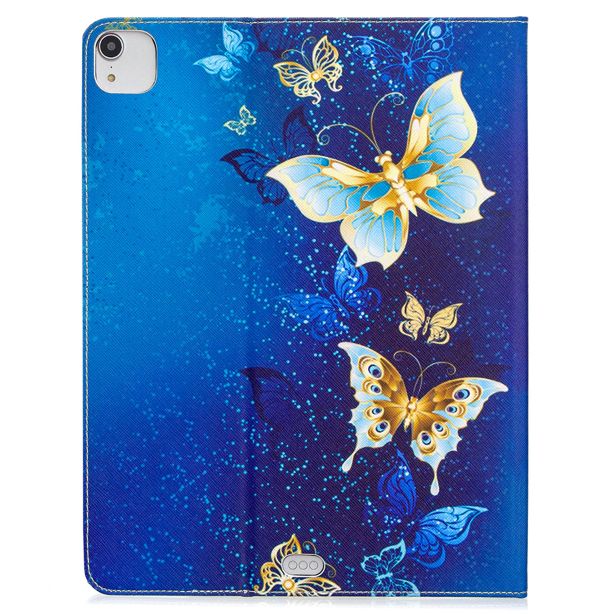 Printing Surface Leather Wallet Stand Case for iPad Pro 12.9-inch (2020)