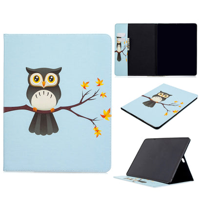 Printing Surface Leather Wallet Stand Case for iPad Pro 12.9-inch (2020)