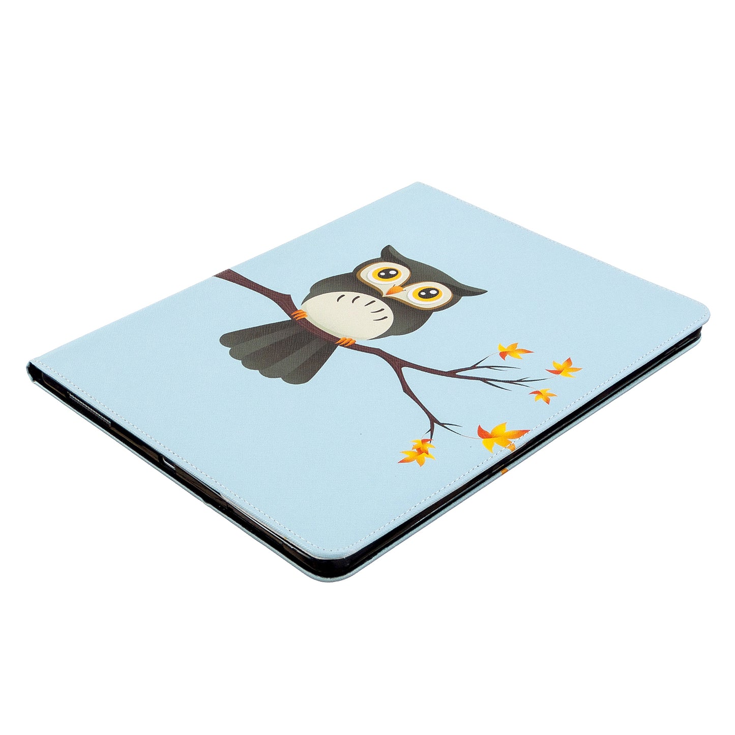 Printing Surface Leather Wallet Stand Case for iPad Pro 12.9-inch (2020)