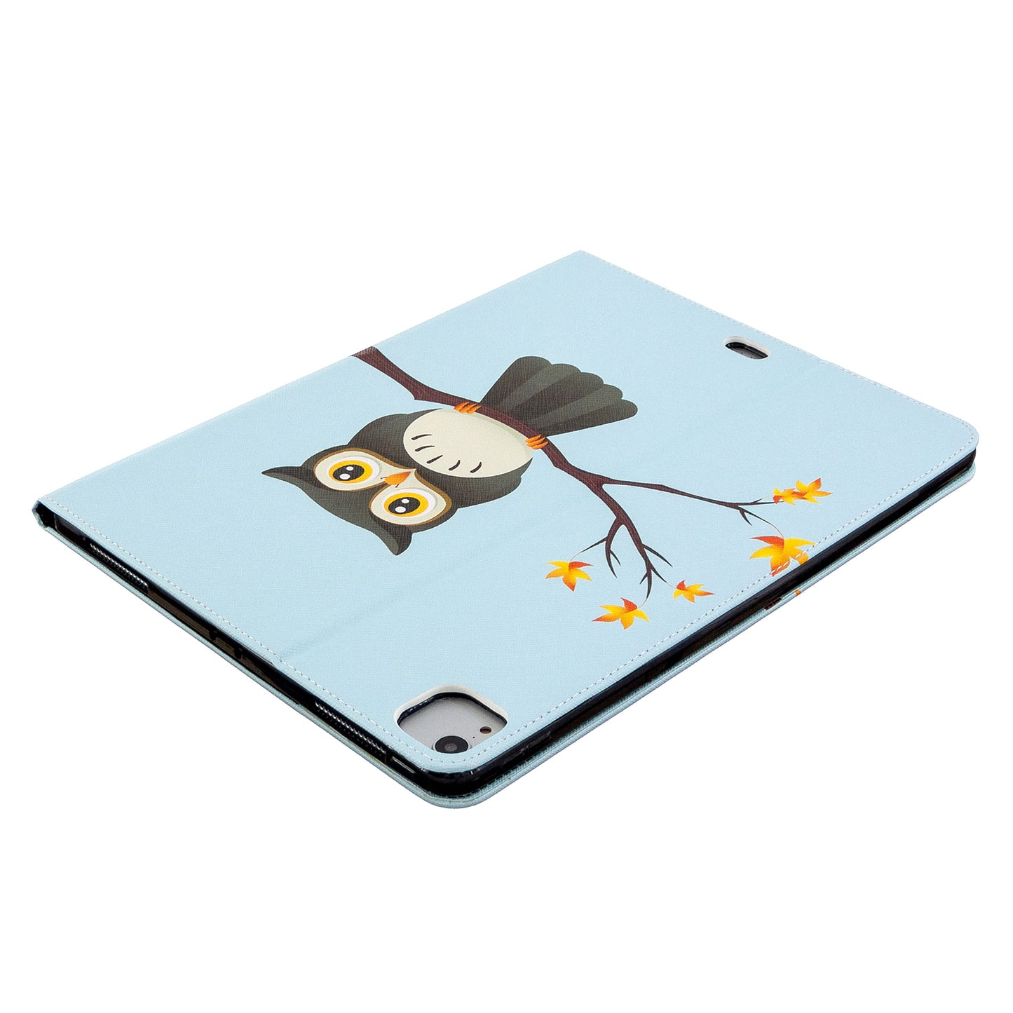 Printing Surface Leather Wallet Stand Case for iPad Pro 12.9-inch (2020)