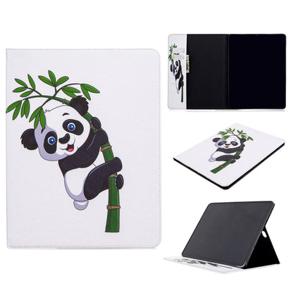 Printing Surface Leather Wallet Stand Case for iPad Pro 12.9-inch (2020)