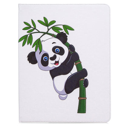 Printing Surface Leather Wallet Stand Case for iPad Pro 12.9-inch (2020)