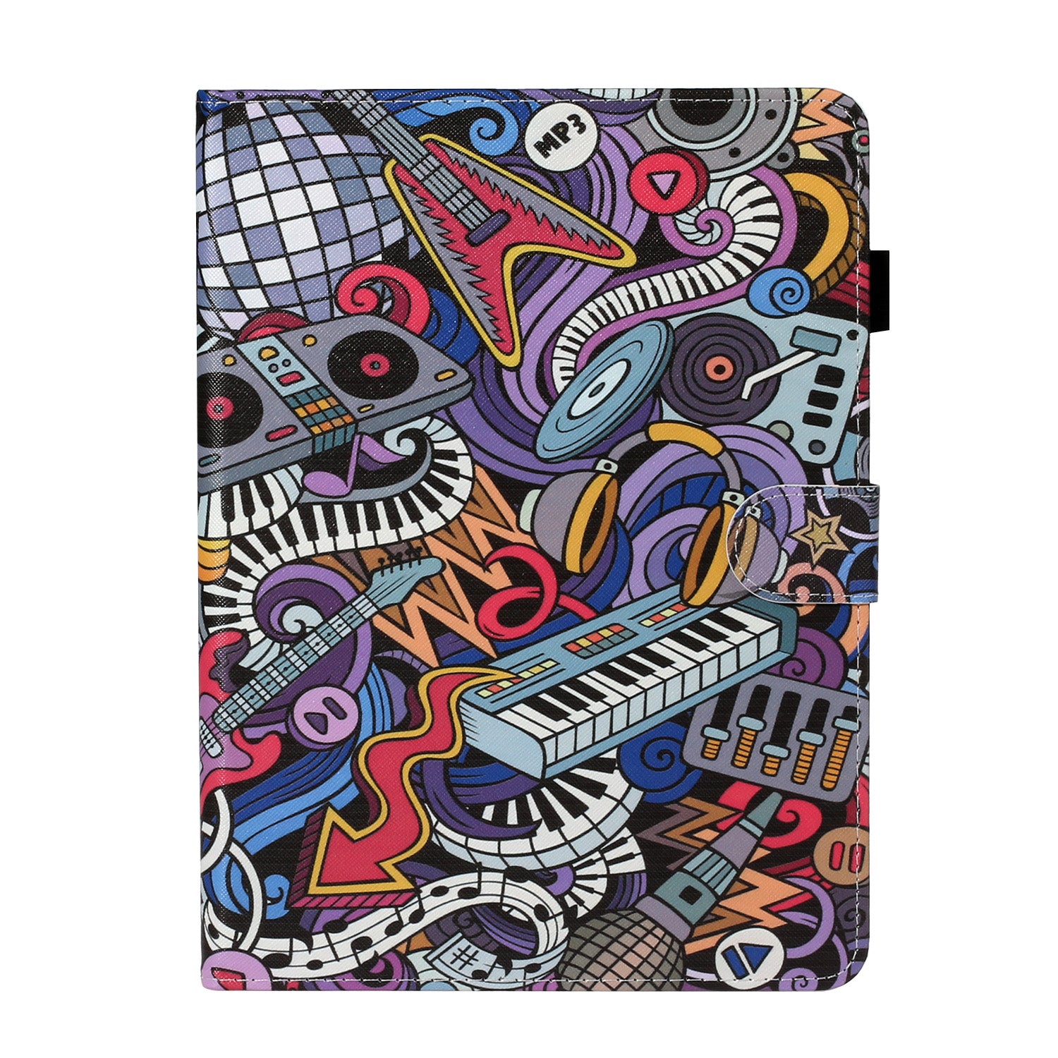 Pattern Printing Card Holder Leather Tablet Case for iPad Pro 11-inch (2020)/(2018)