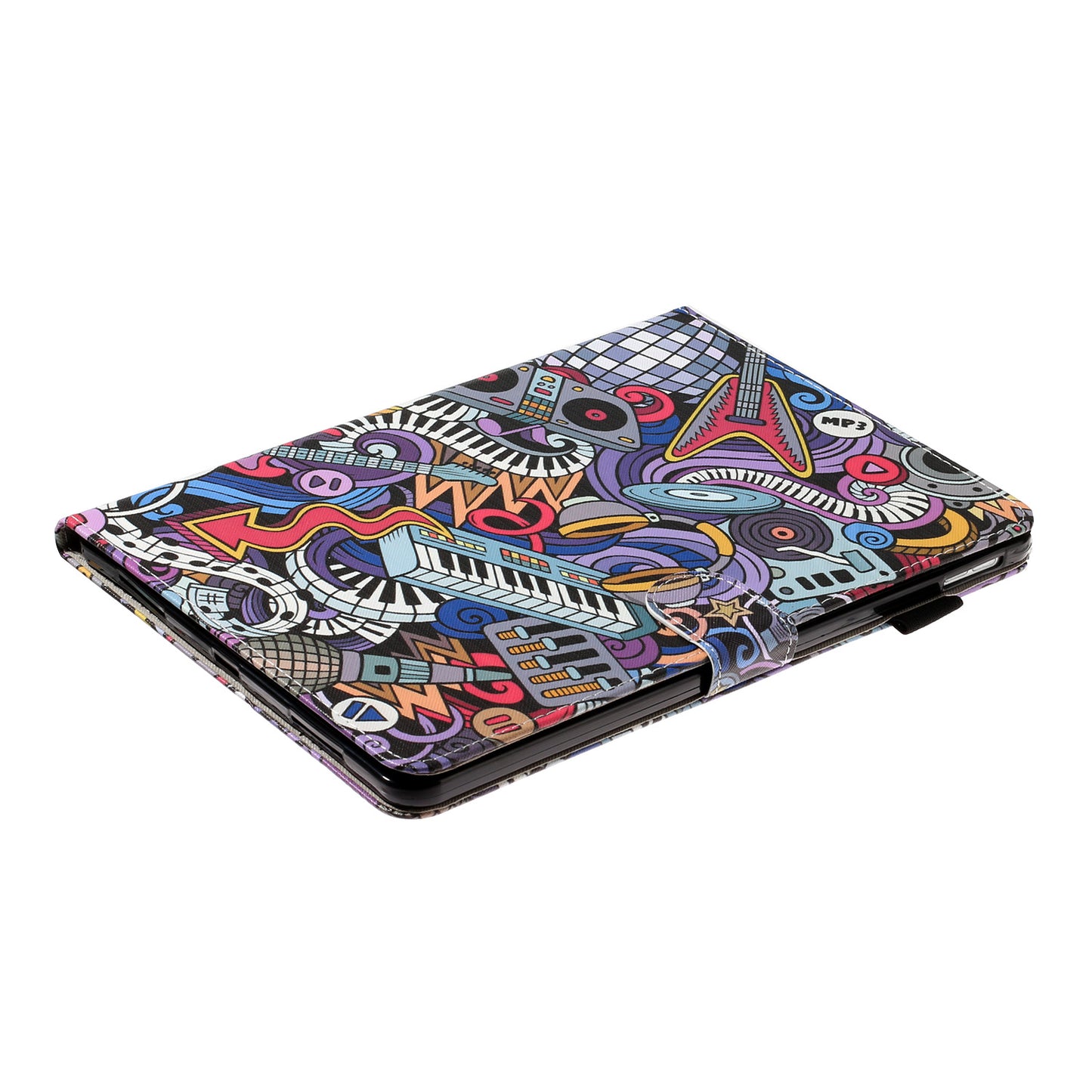Pattern Printing Card Holder Leather Tablet Case for iPad Pro 11-inch (2020)/(2018)