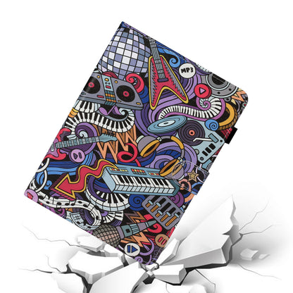 Pattern Printing Card Holder Leather Tablet Case for iPad Pro 11-inch (2020)/(2018)