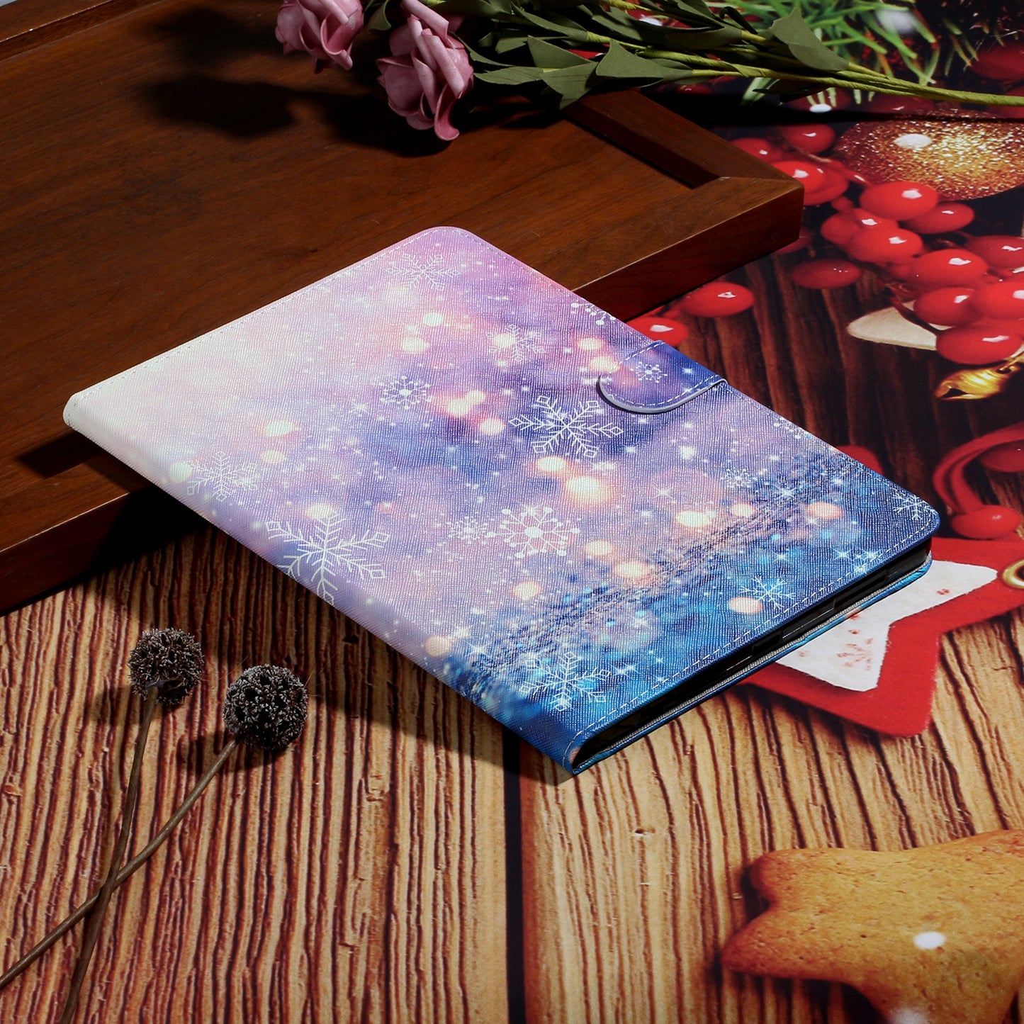 Pattern Printing Card Holder Leather Tablet Case for iPad Pro 11-inch (2020)/(2018)