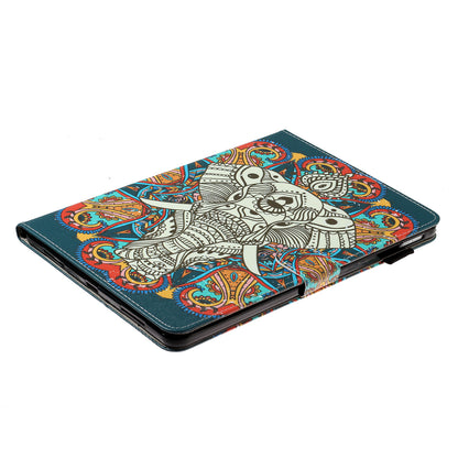 Pattern Printing Card Holder Leather Tablet Case for iPad Pro 11-inch (2020)/(2018)