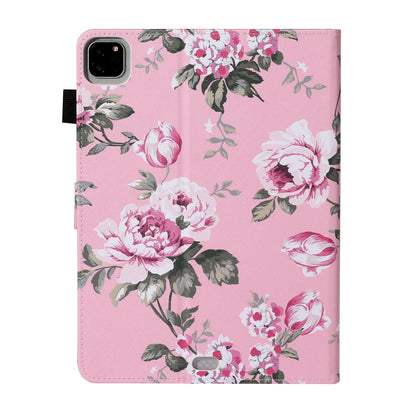 Pattern Printing Card Holder Leather Tablet Case for iPad Pro 11-inch (2020)/(2018)