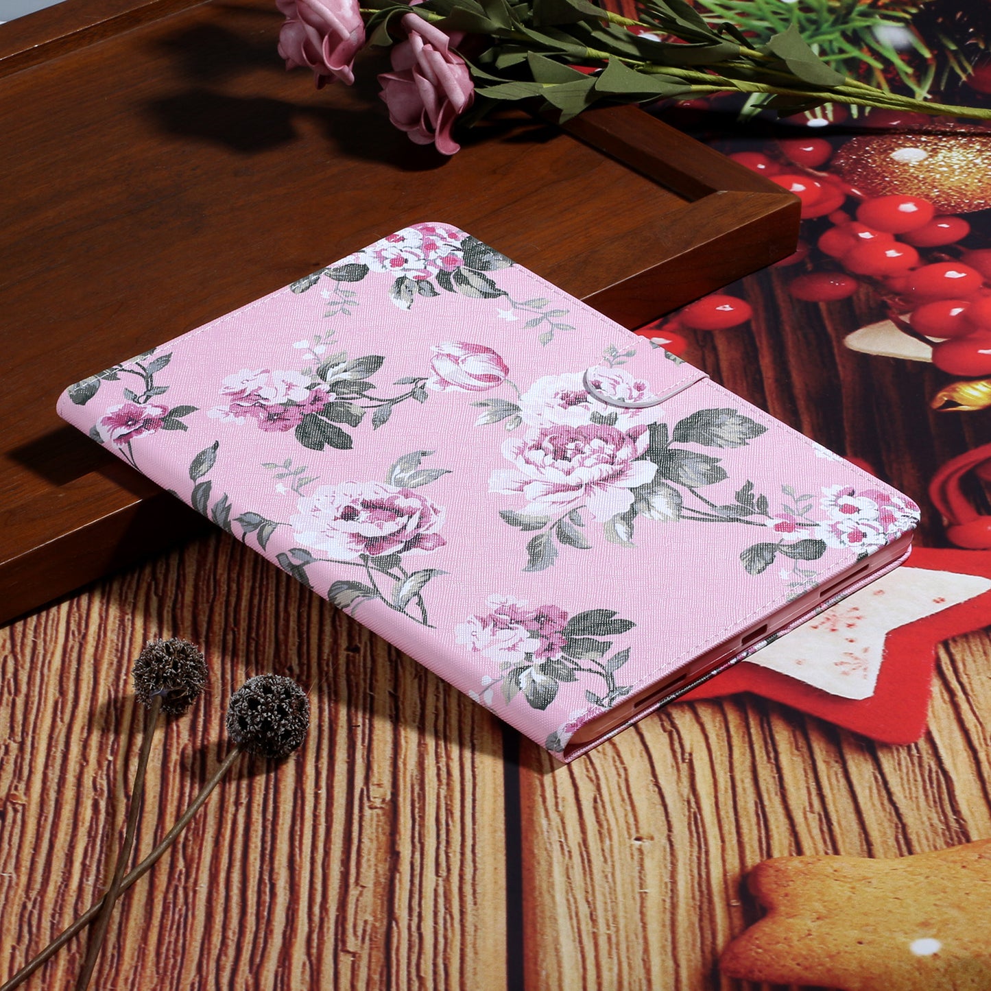 Pattern Printing Card Holder Leather Tablet Case for iPad Pro 11-inch (2020)/(2018)