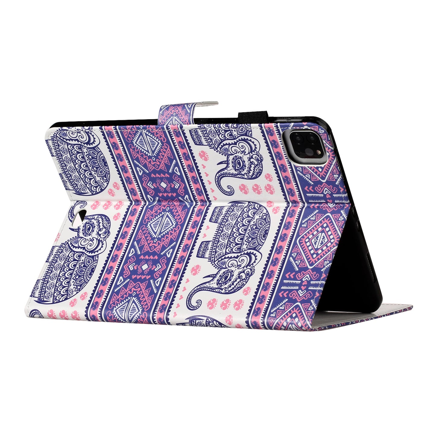 Pattern Printing Card Holder Leather Tablet Case for iPad Pro 11-inch (2020)/(2018)