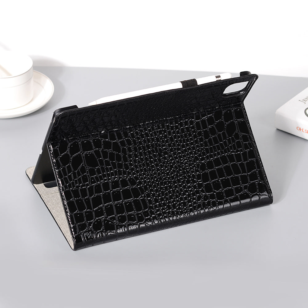 Crocodile Texture Wallet Leather Smart Tablet Case Cover for Apple iPad Pro 12.9-inch (2020)/(2018)