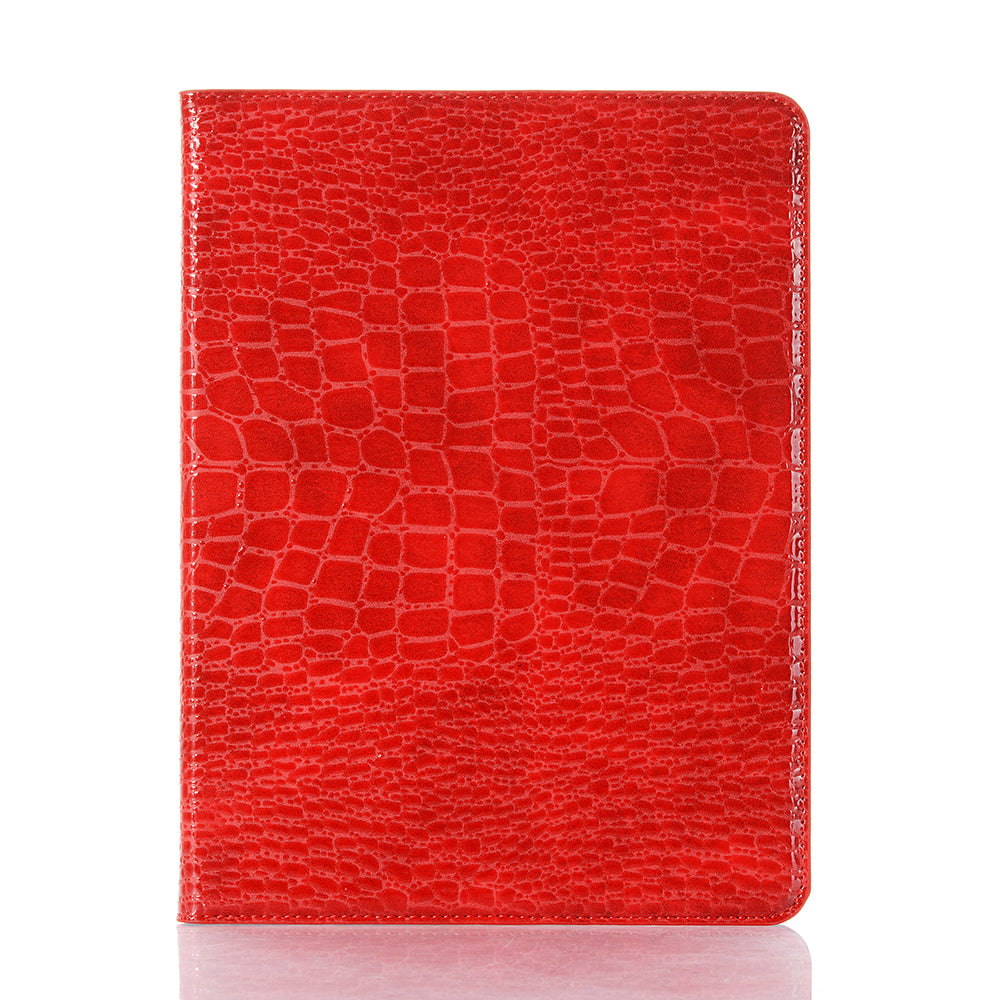 Crocodile Skin Wallet Stand Smart Leather Tablet Casing for iPad Pro 11-inch (2020)
