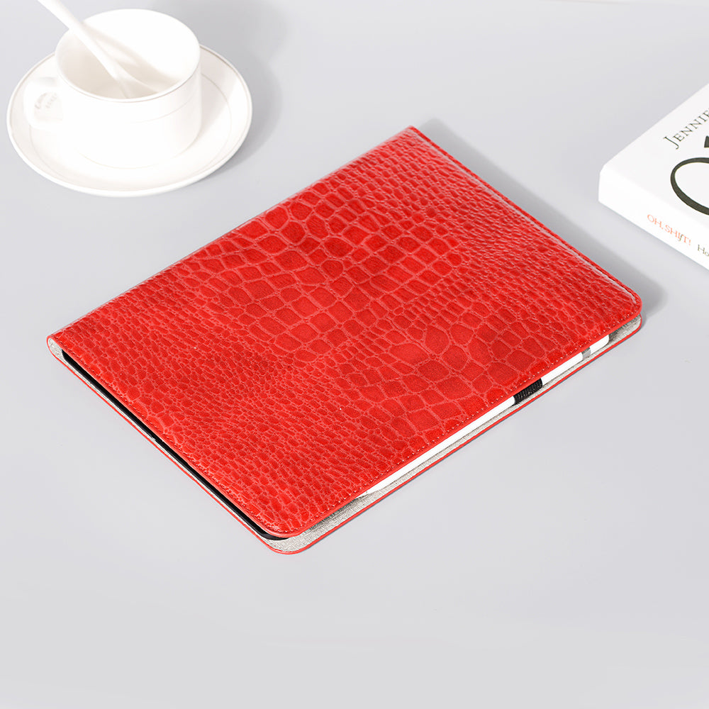 Crocodile Skin Wallet Stand Smart Leather Tablet Casing for iPad Pro 11-inch (2020)