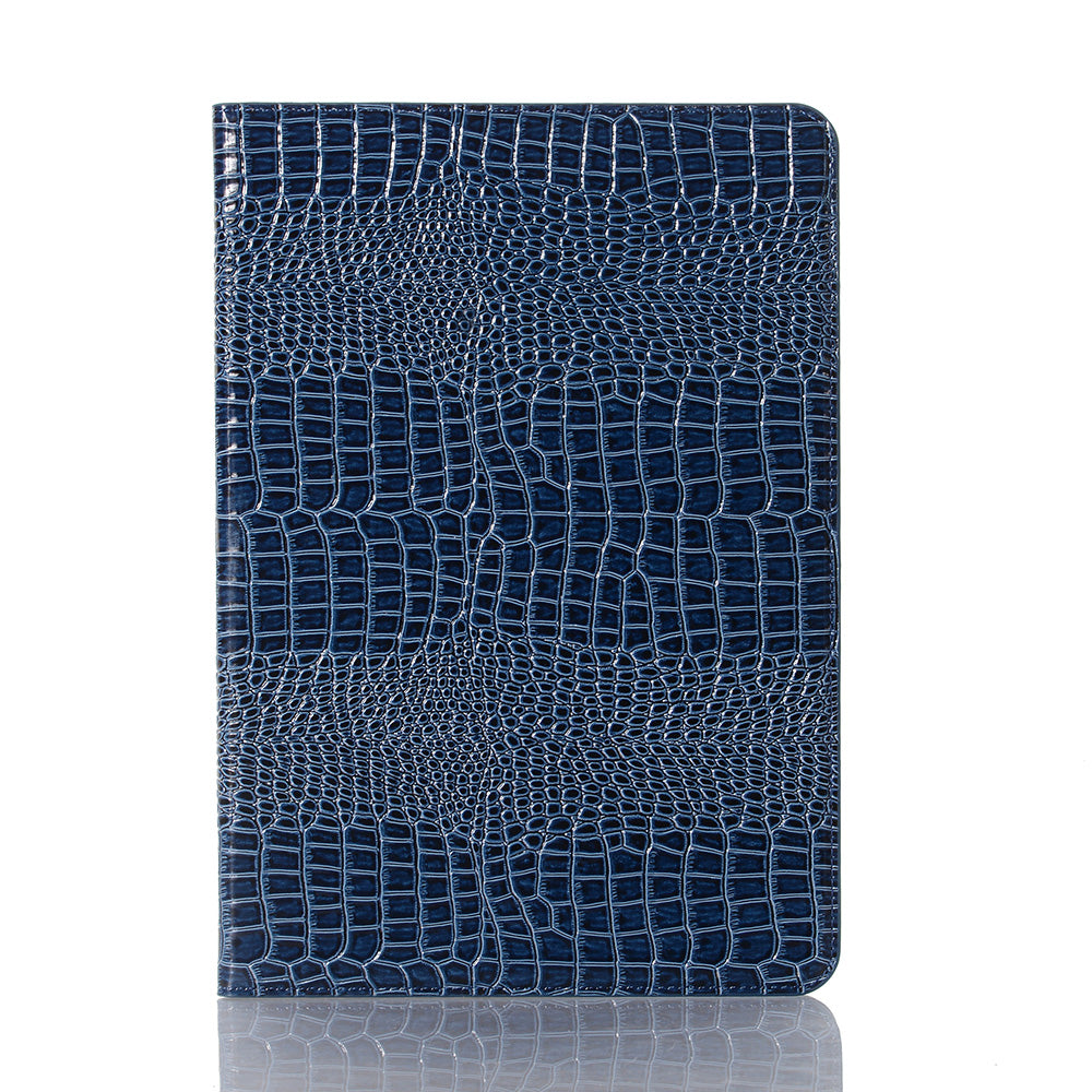 Crocodile Skin Wallet Stand Smart Leather Tablet Casing for iPad Pro 11-inch (2020)