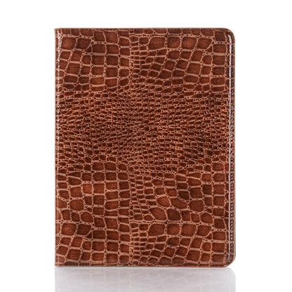 Crocodile Skin Wallet Stand Smart Leather Tablet Casing for iPad Pro 11-inch (2020)