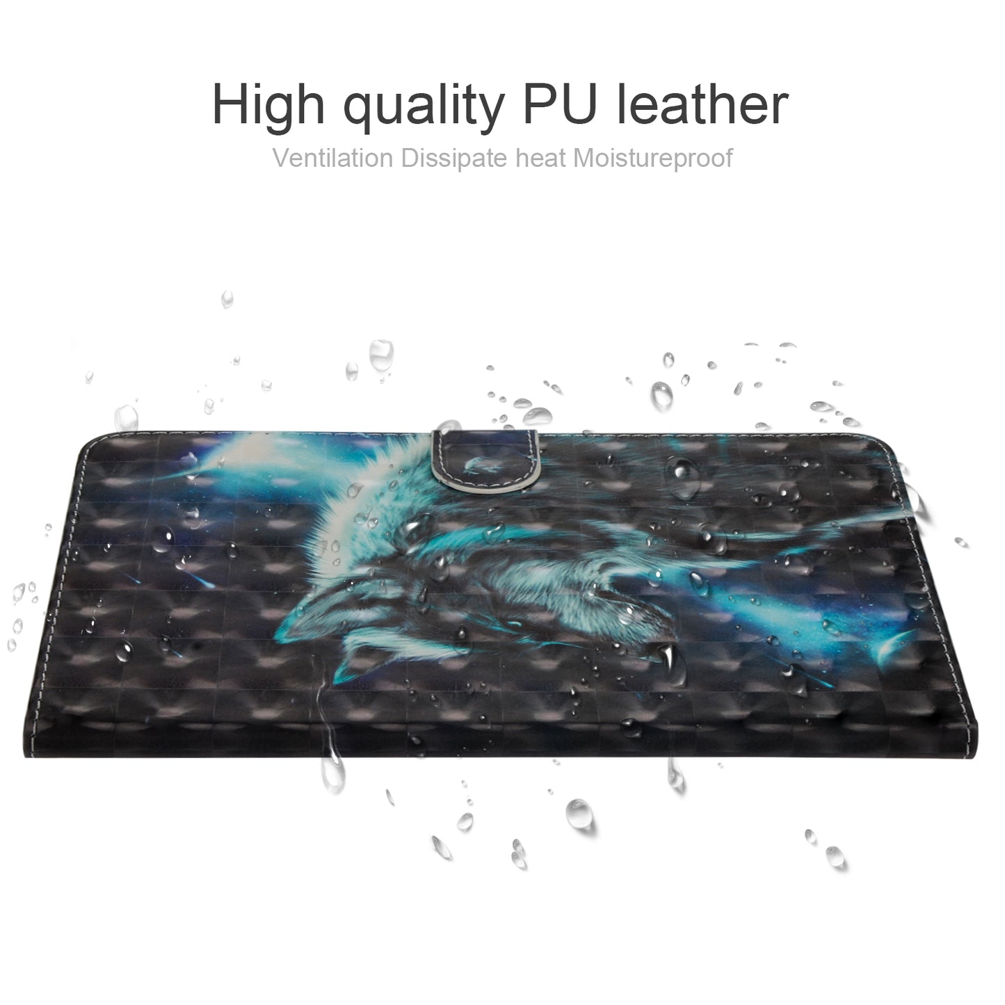 Light Spot Decor Pattern Printing Leather Tablet Case for iPad Pro 11-inch (2020)/(2018)