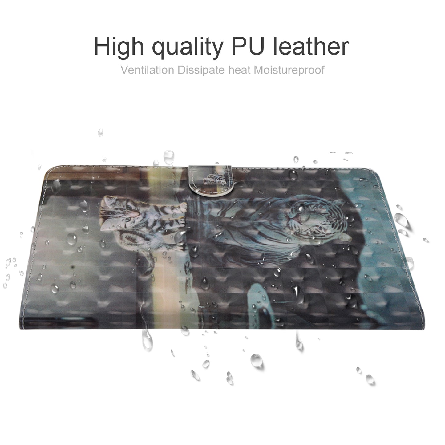Light Spot Decor Pattern Printing Leather Tablet Case for iPad Pro 11-inch (2020)/(2018)