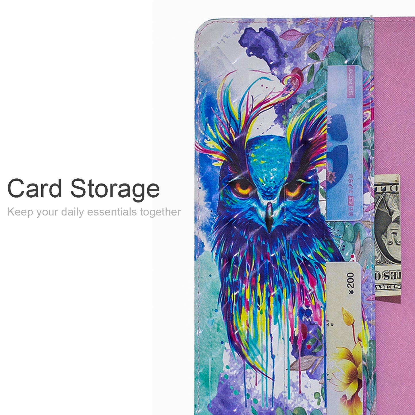 Light Spot Decor Pattern Printing Leather Tablet Case for iPad Pro 11-inch (2020)/(2018)