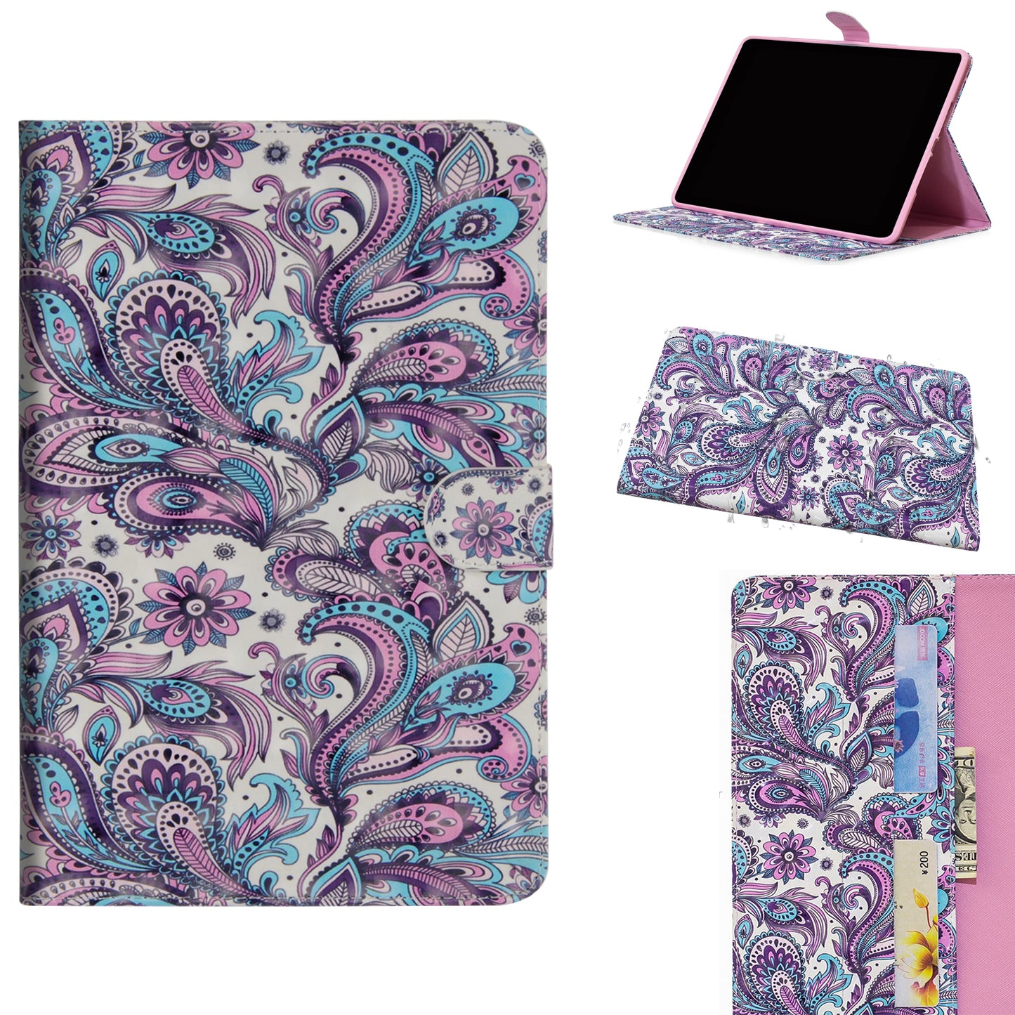Light Spot Decor Pattern Printing Leather Tablet Case for iPad Pro 11-inch (2020)/(2018)