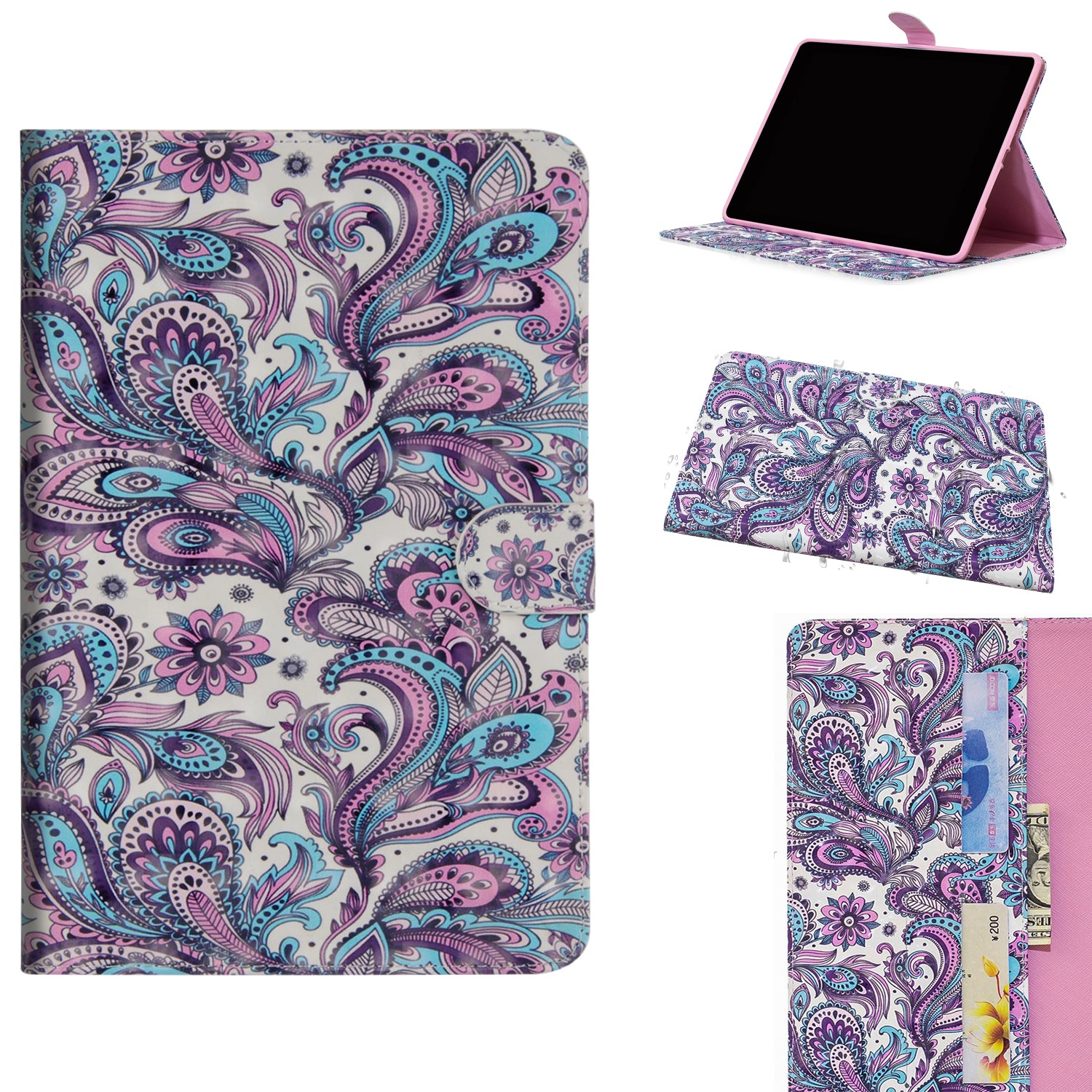 Light Spot Decor Pattern Printing Leather Tablet Case for iPad Pro 11-inch (2020)/(2018)