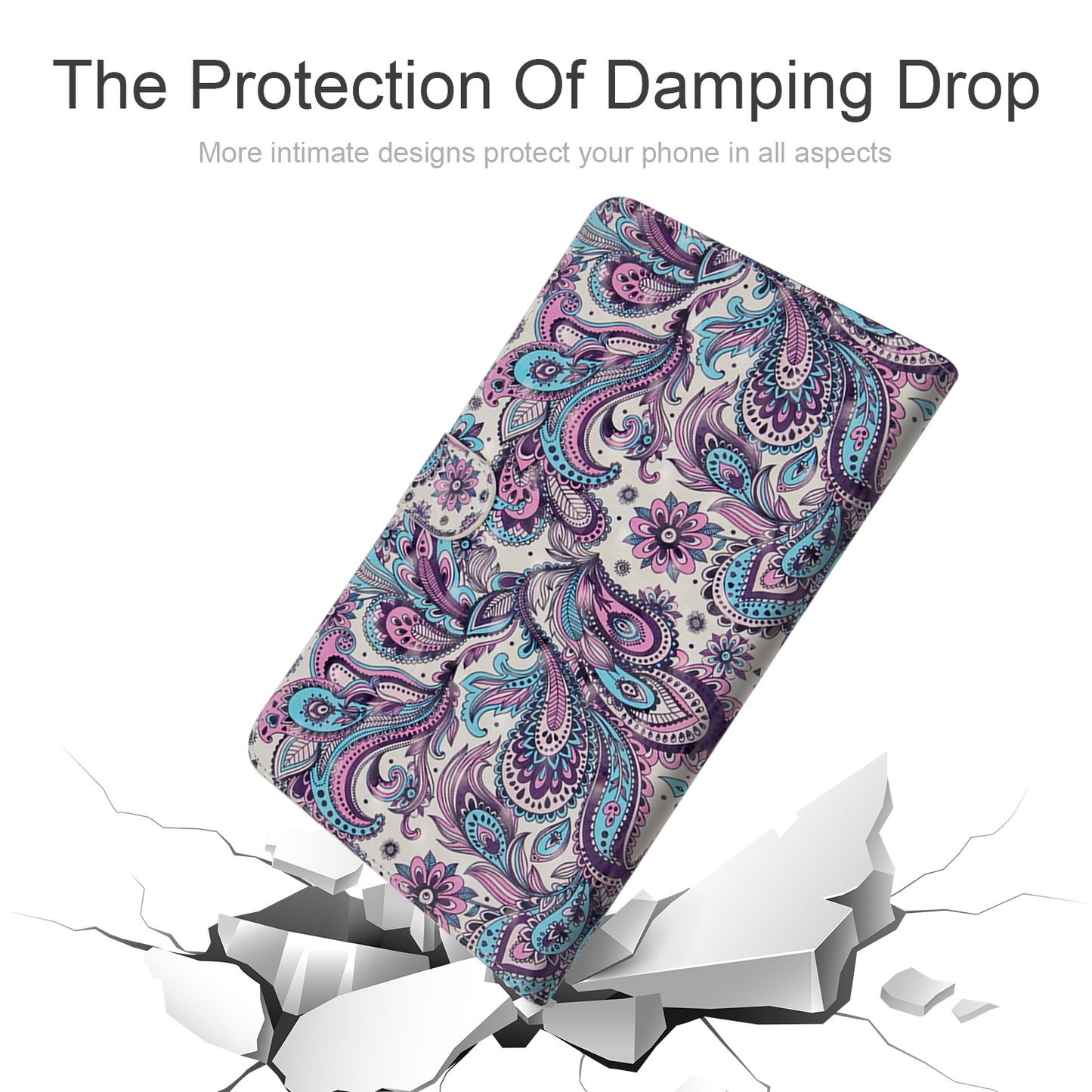 Light Spot Decor Pattern Printing Leather Tablet Case for iPad Pro 11-inch (2020)/(2018)