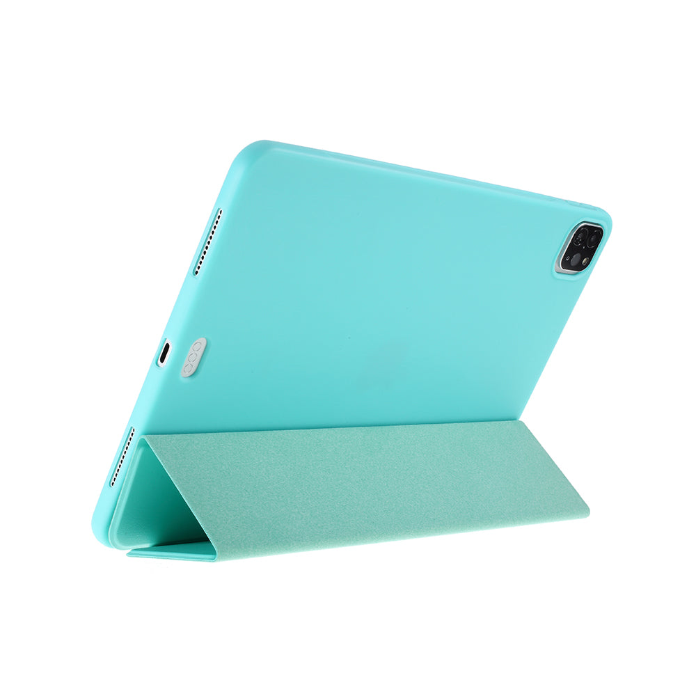 Tri-fold Leather Stand Case for iPad Pro 11-inch (2020)