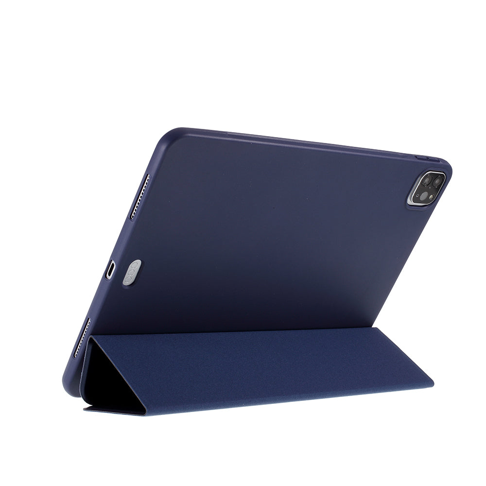 Tri-fold Leather Stand Case for iPad Pro 11-inch (2020)