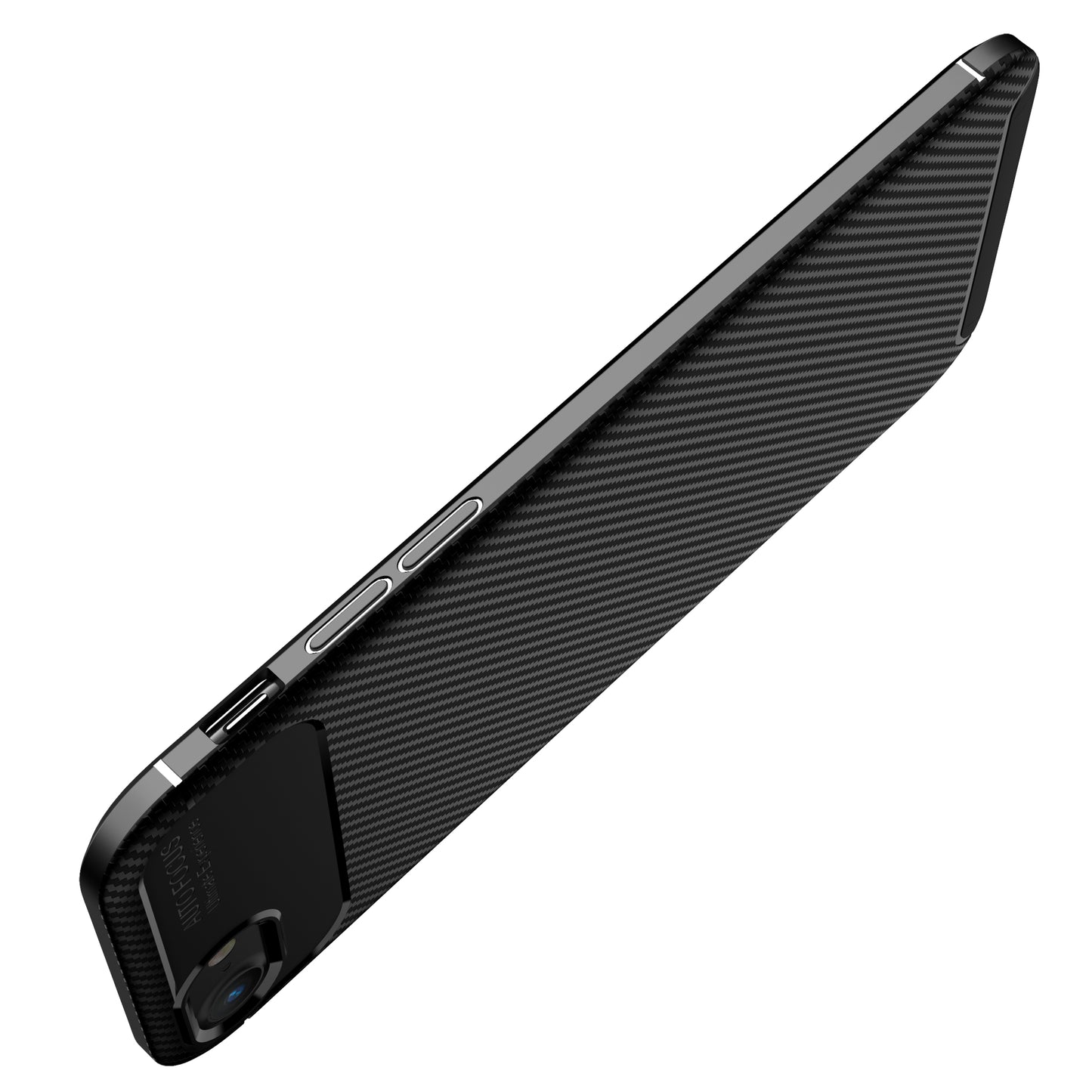 Carbon Fiber TPU Soft Cell Phone Case for iPhone SE (2020)/SE (2022)/8/7