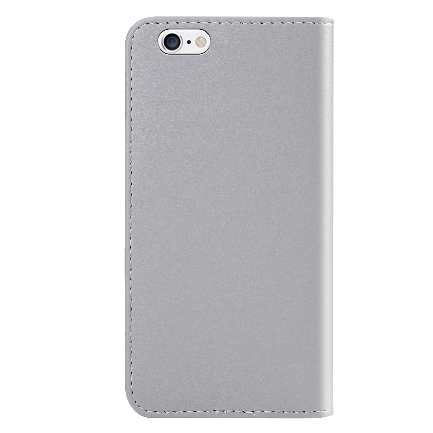 Tri-color PU Leather Case Wallet Phone Stand Cover for Apple iPhone SE (2022)/SE (2020)/8/7 4.7 inch