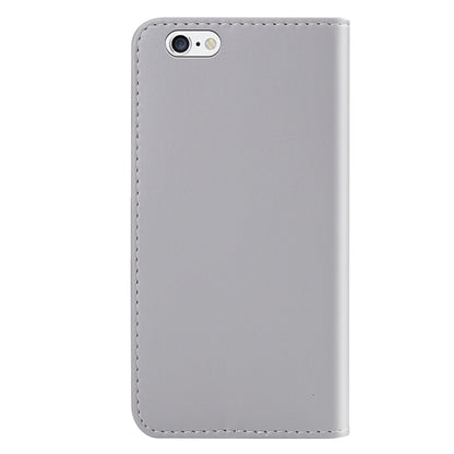 Tri-color PU Leather Case Wallet Phone Stand Cover for Apple iPhone SE (2022)/SE (2020)/8/7 4.7 inch