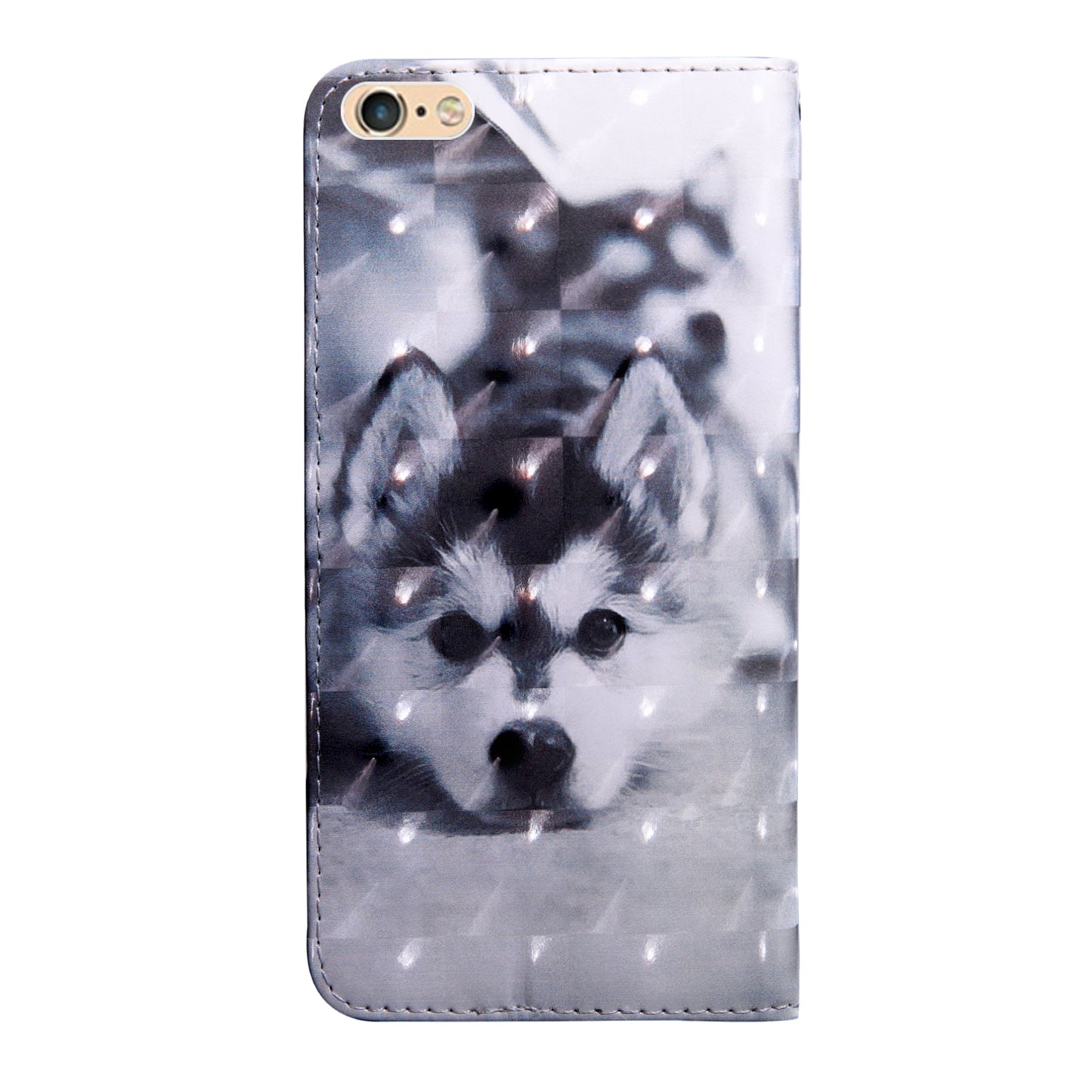 Light Spot Decor Pattern Printing Leather Phone Case for Apple iPhone SE (2022)/SE (2020)/8/7 4.7 inch