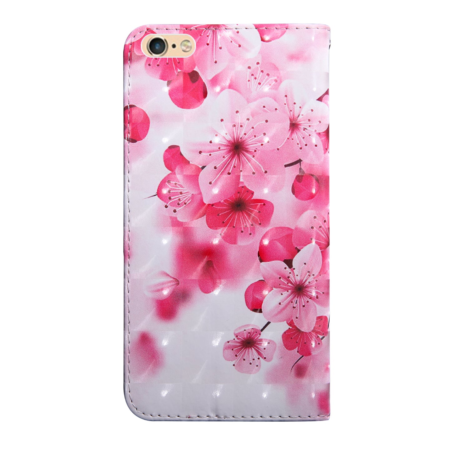 Light Spot Decor Pattern Printing Leather Phone Case for Apple iPhone SE (2022)/SE (2020)/8/7 4.7 inch
