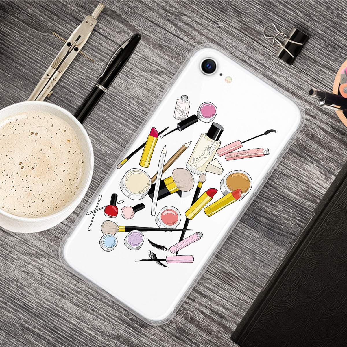Pattern Printing TPU Soft Phone Cover for iPhone SE (2022)/SE (2020)/8/7 4.7 inch