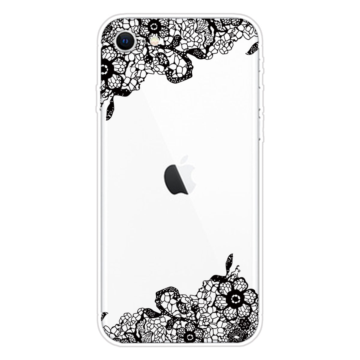 Pattern Printing TPU Soft Phone Cover for iPhone SE (2022)/SE (2020)/8/7 4.7 inch