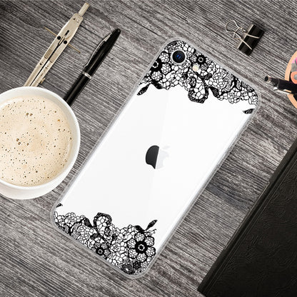 Pattern Printing TPU Soft Phone Cover for iPhone SE (2022)/SE (2020)/8/7 4.7 inch