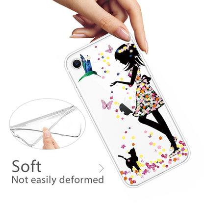 Pattern Printing TPU Soft Phone Cover for iPhone SE (2022)/SE (2020)/8/7 4.7 inch