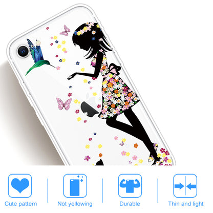 Pattern Printing TPU Soft Phone Cover for iPhone SE (2022)/SE (2020)/8/7 4.7 inch