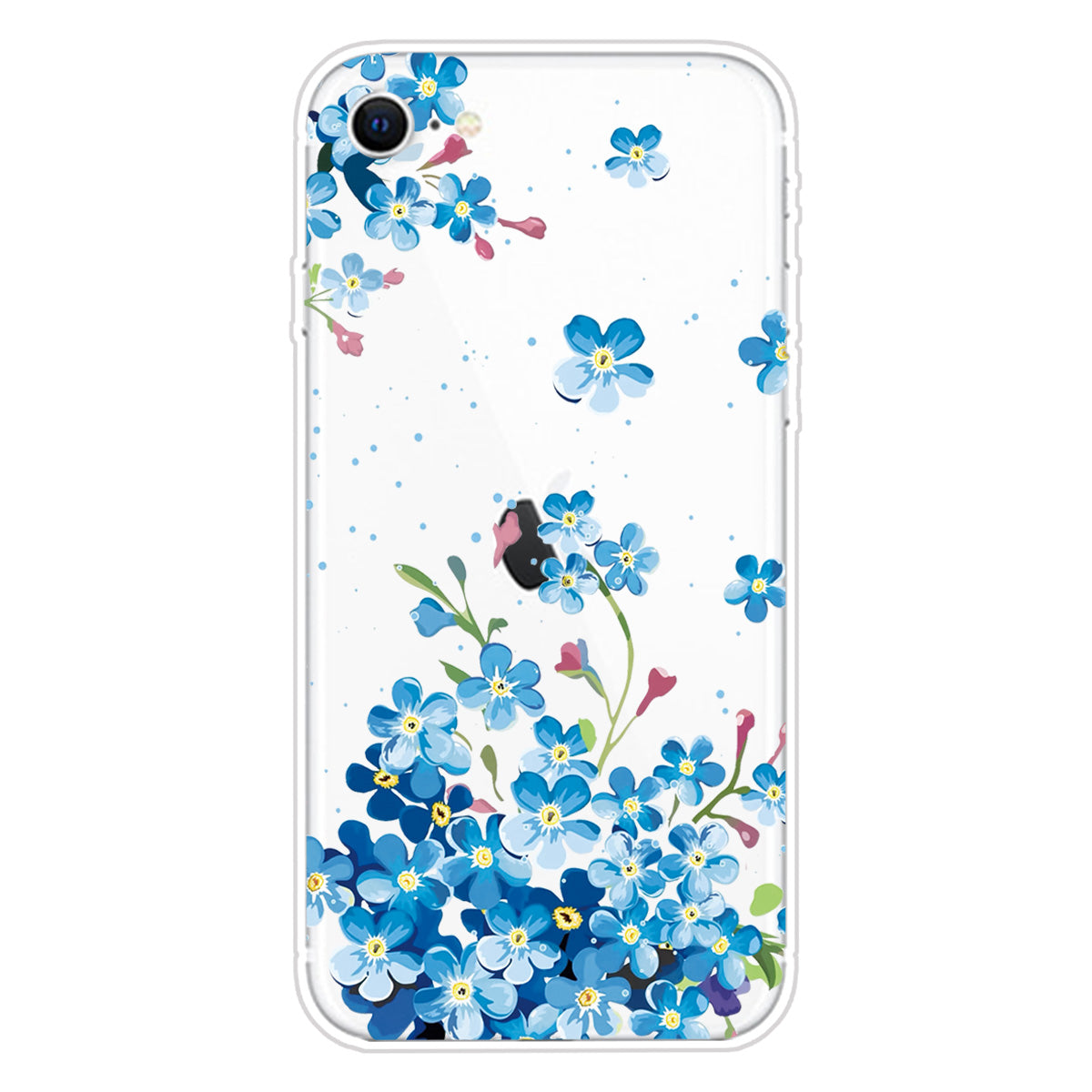 Pattern Printing TPU Soft Phone Cover for iPhone SE (2022)/SE (2020)/8/7 4.7 inch