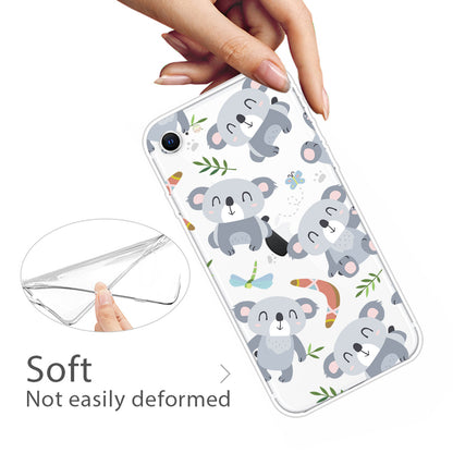 Pattern Printing TPU Soft Phone Cover for iPhone SE (2022)/SE (2020)/8/7 4.7 inch