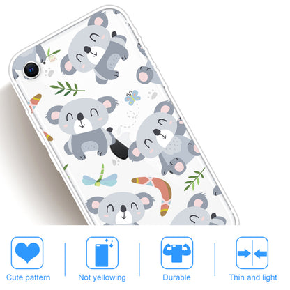 Pattern Printing TPU Soft Phone Cover for iPhone SE (2022)/SE (2020)/8/7 4.7 inch