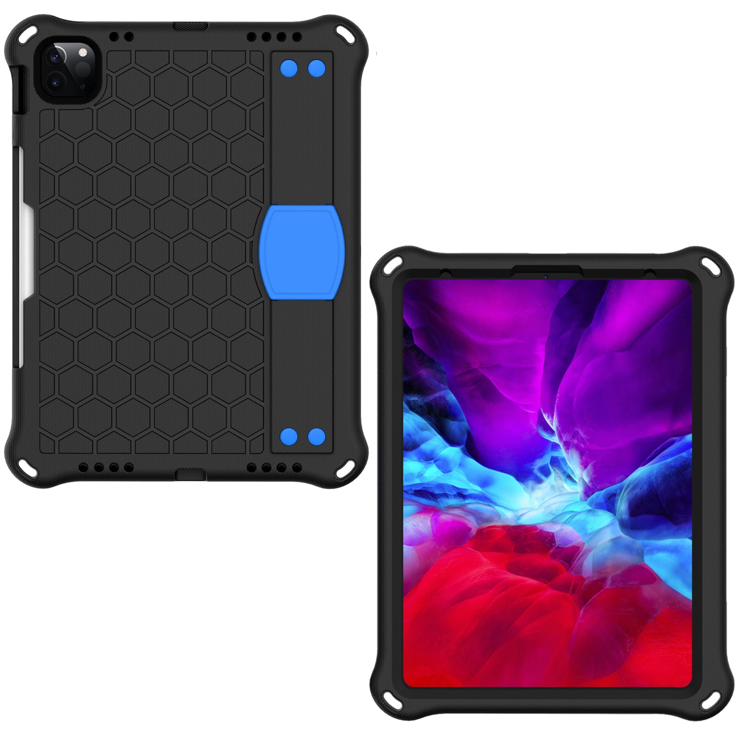 Honeycomb Texture EVA Tablet Hybrid Tablet Case for iPad Pro 11-inch (2021)/(2020)/(2018)