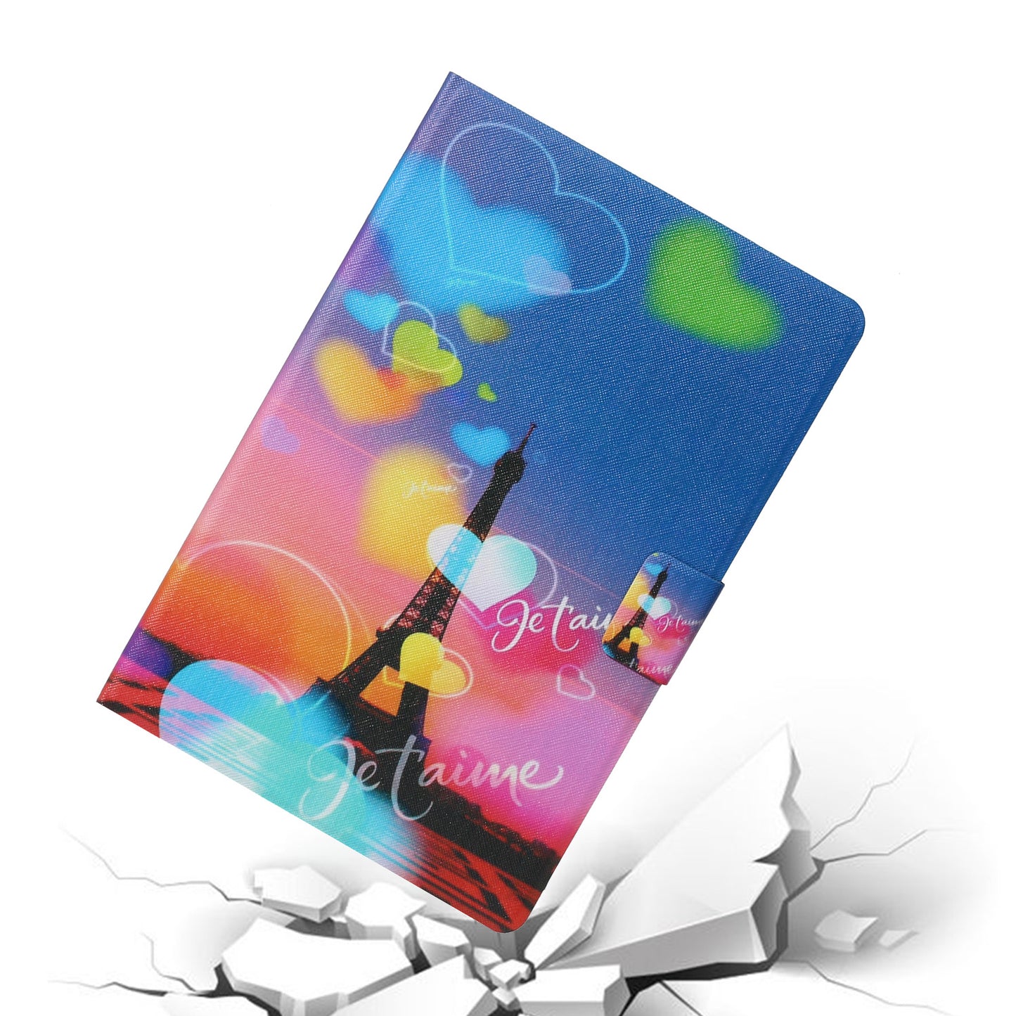 Pattern Printing Card Slots Flip Leather Tablet Cover for iPad Air 10.5 inch (2019)/iPad 10.2 (2021)/(2020)/(2019)