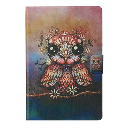 Pattern Printing Card Slots Flip Leather Tablet Cover for iPad Air 10.5 inch (2019)/iPad 10.2 (2021)/(2020)/(2019)