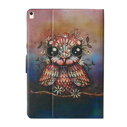 Pattern Printing Card Slots Flip Leather Tablet Cover for iPad Air 10.5 inch (2019)/iPad 10.2 (2021)/(2020)/(2019)