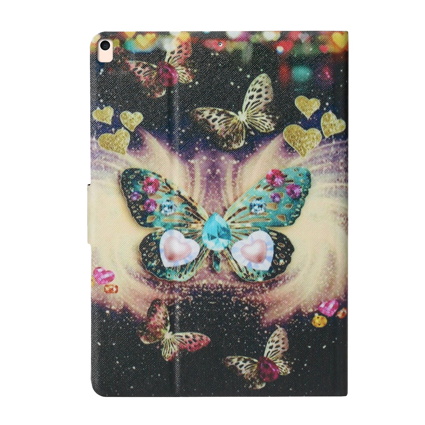 Pattern Printing Card Slots Flip Leather Tablet Cover for iPad Air 10.5 inch (2019)/iPad 10.2 (2021)/(2020)/(2019)