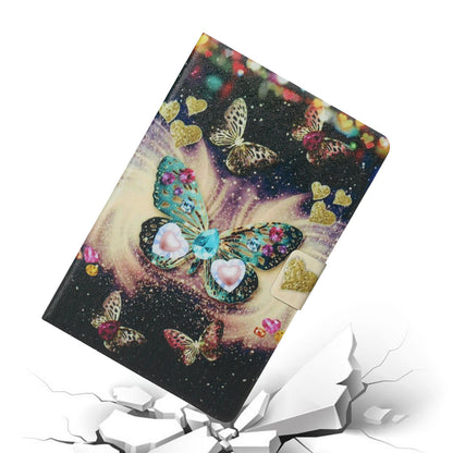 Pattern Printing Card Slots Flip Leather Tablet Cover for iPad Air 10.5 inch (2019)/iPad 10.2 (2021)/(2020)/(2019)