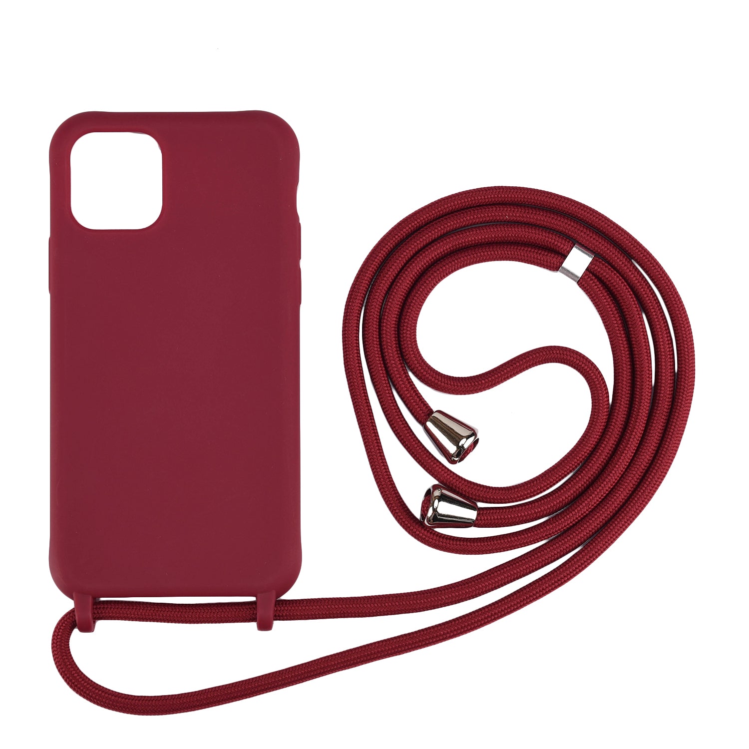 Soft TPU Case Phone Case with Multi-function Strap for iPhone 11 Pro 5.8-inch Cell Phone Accessory