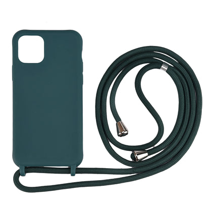 Soft TPU Case Phone Case with Multi-function Strap for iPhone 11 Pro 5.8-inch Cell Phone Accessory